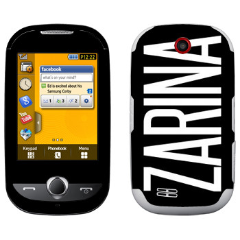   «Zarina»   Samsung S3650 Corby