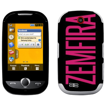   «Zemfira»   Samsung S3650 Corby