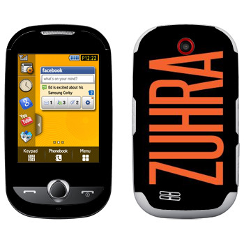   «Zuhra»   Samsung S3650 Corby