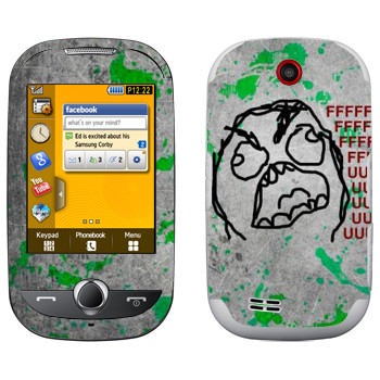   «FFFFFFFuuuuuuuuu»   Samsung S3650 Corby