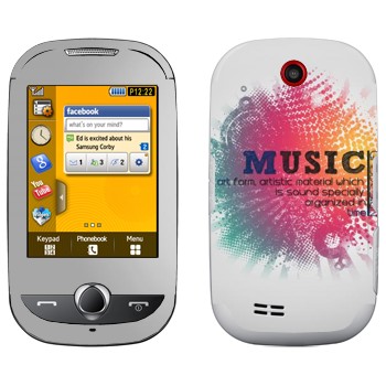   « Music   »   Samsung S3650 Corby