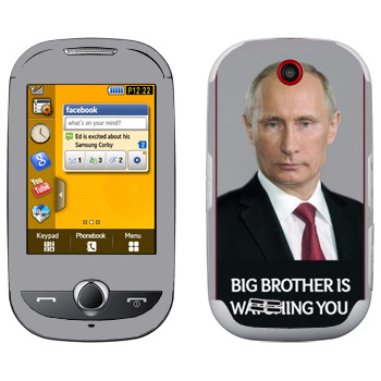   « - Big brother is watching you»   Samsung S3650 Corby