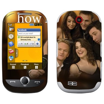   « How I Met Your Mother»   Samsung S3650 Corby