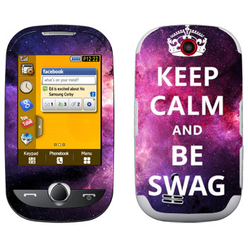   «Keep Calm and be SWAG»   Samsung S3650 Corby