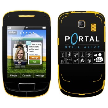   «Portal - Still Alive»   Samsung S3850 Corby II