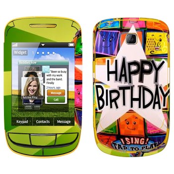   «  Happy birthday»   Samsung S3850 Corby II