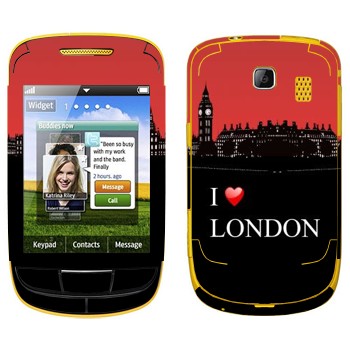   «I love London»   Samsung S3850 Corby II