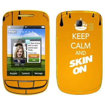   «Keep calm and Skinon»   Samsung S3850 Corby II
