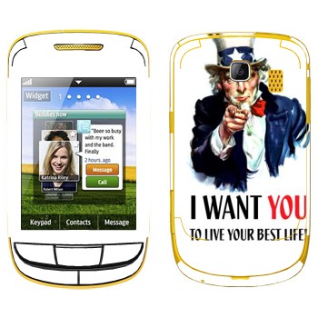   « : I want you!»   Samsung S3850 Corby II