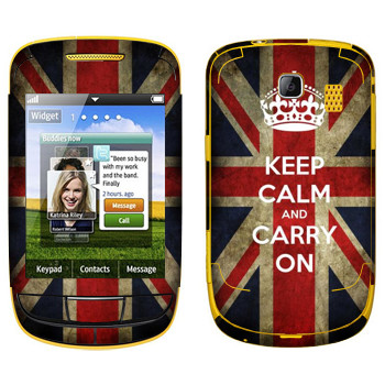   «Keep calm and carry on»   Samsung S3850 Corby II