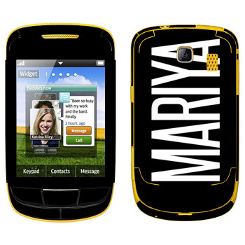   «Mariya»   Samsung S3850 Corby II