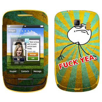   «Fuck yea»   Samsung S3850 Corby II