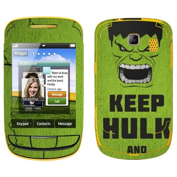   «Keep Hulk and»   Samsung S3850 Corby II