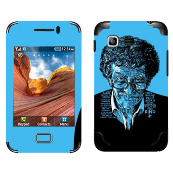   «Kurt Vonnegut : Got to be kind»   Samsung S5222 Star 3 Duos