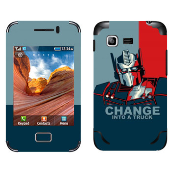   « : Change into a truck»   Samsung S5222 Star 3 Duos