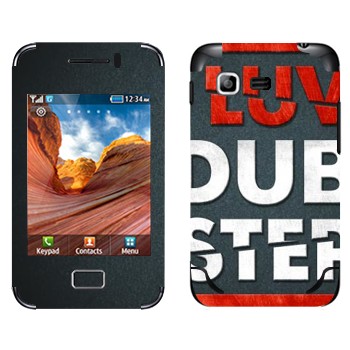   «I love Dubstep»   Samsung S5222 Star 3 Duos