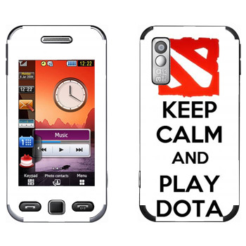   «Keep calm and Play DOTA»   Samsung S5230