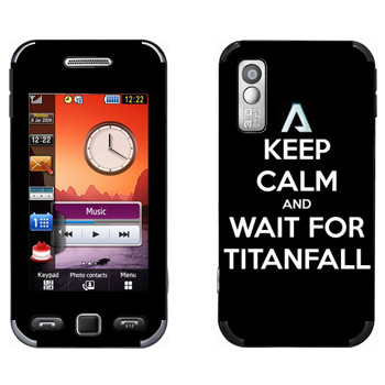   «Keep Calm and Wait For Titanfall»   Samsung S5230