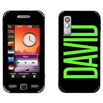   «David»   Samsung S5230