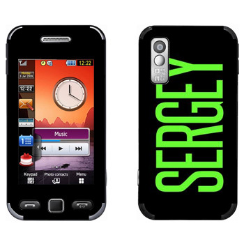   «Sergey»   Samsung S5230