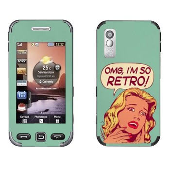   «OMG I'm So retro»   Samsung S5233 Star TV