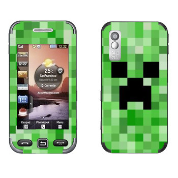   «Creeper face - Minecraft»   Samsung S5233 Star TV