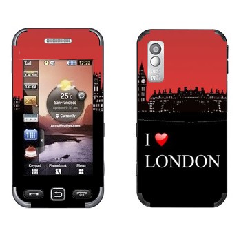   «I love London»   Samsung S5233 Star TV