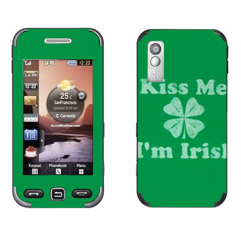   «Kiss me - I'm Irish»   Samsung S5233 Star TV