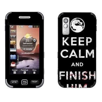   «Keep calm and Finish him Mortal Kombat»   Samsung S5233 Star TV