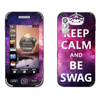   «Keep Calm and be SWAG»   Samsung S5233 Star TV