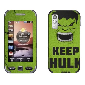   «Keep Hulk and»   Samsung S5233 Star TV