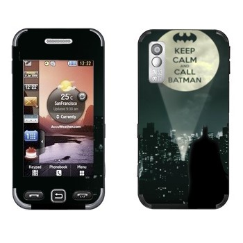   «Keep calm and call Batman»   Samsung S5233 Star TV