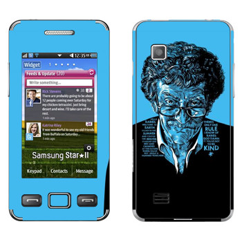   «Kurt Vonnegut : Got to be kind»   Samsung S5260 Star II