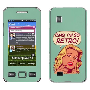   «OMG I'm So retro»   Samsung S5260 Star II
