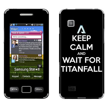   «Keep Calm and Wait For Titanfall»   Samsung S5260 Star II