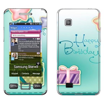   «Happy birthday»   Samsung S5260 Star II