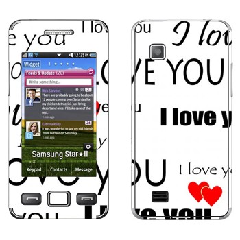   «I Love You -   »   Samsung S5260 Star II