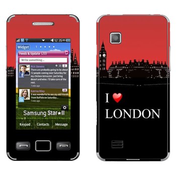   «I love London»   Samsung S5260 Star II