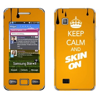   «Keep calm and Skinon»   Samsung S5260 Star II