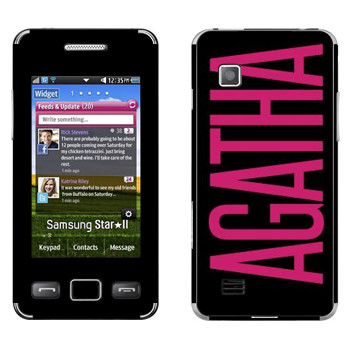   «Agatha»   Samsung S5260 Star II