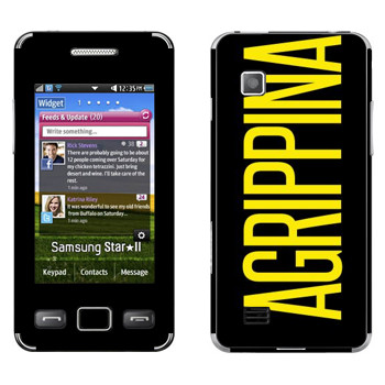   «Agrippina»   Samsung S5260 Star II