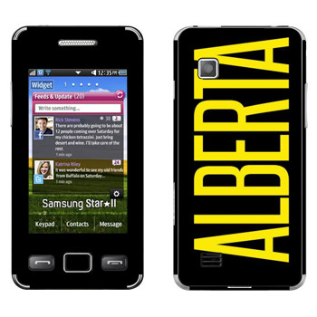   «Alberta»   Samsung S5260 Star II