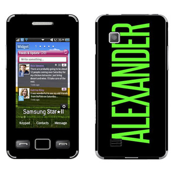   «Alexander»   Samsung S5260 Star II