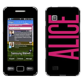   «Alice»   Samsung S5260 Star II