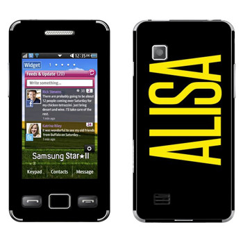  «Alisa»   Samsung S5260 Star II