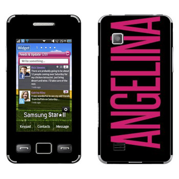   «Angelina»   Samsung S5260 Star II