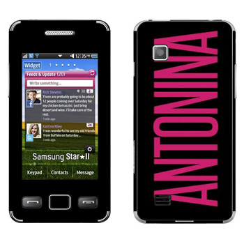   «Antonina»   Samsung S5260 Star II