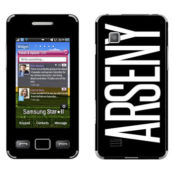   «Arseny»   Samsung S5260 Star II