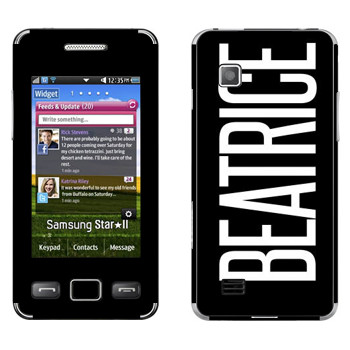   «Beatrice»   Samsung S5260 Star II