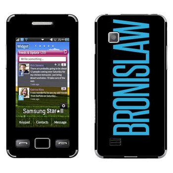   «Bronislaw»   Samsung S5260 Star II